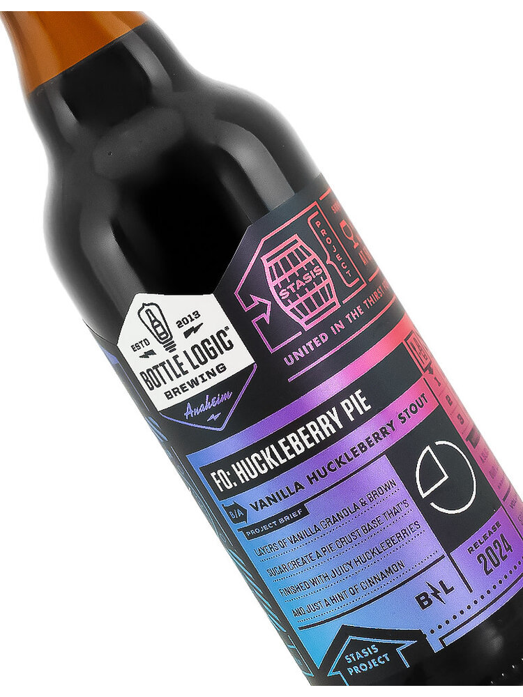 Bottle Logic Brewing "FO: Huckleberry Pie" Vanilla Huckleberry Stout 500ml Bottle - Anaheim, CA