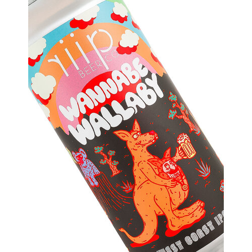 Riip Beer "Wannabe Wallaby" West Coast IPA 16oz Can - Huntington Beach, CA Riip Beer "Wannabe Wallaby" West Coast IPA 16oz Can - Huntington Beach, CA