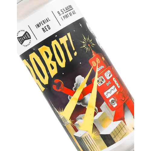 Stereo Brewing Company "Robot" Imperial Red 16oz Can - Placentia, CA Stereo Brewing Company "Robot" Imperial Red 16oz Can - Placentia, CA