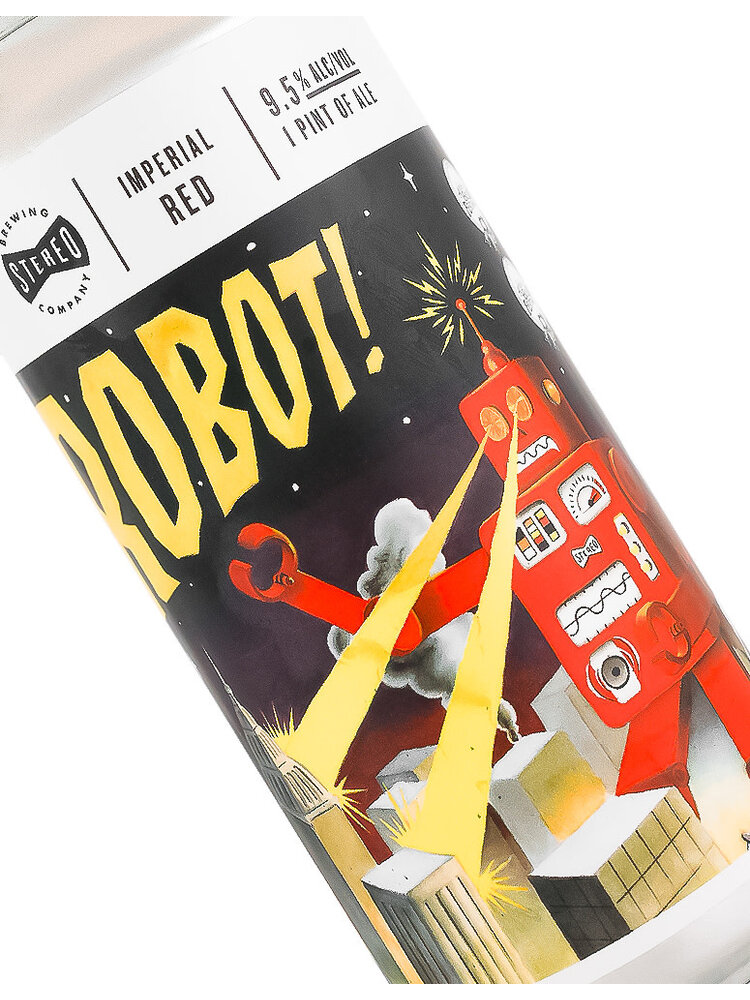 Stereo Brewing Company "Robot" Imperial Red 16oz Can - Placentia, CA