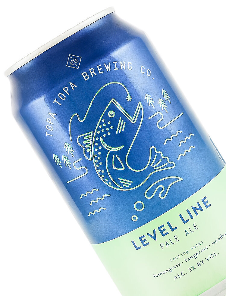 Topa Topa Brewing "Level Line" Pale Ale 12oz Can - Ventura, CA