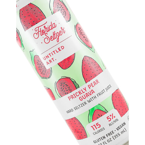 Untitled Art "Prickly Pear Guava" Florida Seltzer 12oz Can - Waunakee, WI
