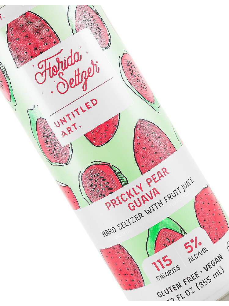 Untitled Art "Prickly Pear Guava" Florida Seltzer 12oz Can - Waunakee, WI