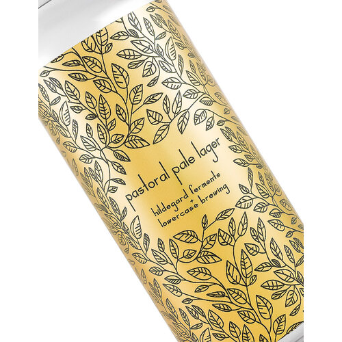 Lowercase Brewing/Hildegard Fermente "Pastoral" Pale Lager 16oz Can - Seattle, WA Lowercase Brewing/Hildegard Fermente "Pastoral" Pale Lager 16oz Can - Seattle, WA
