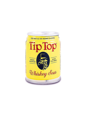 Tip Top Whiskey Sour 100ml Cocktail In A Can, Temperance, Michigan