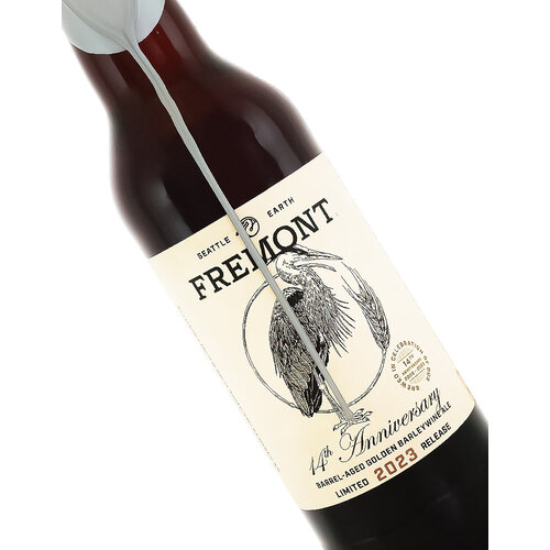 Fremont Brewing "Barrel Aged 14th Anniversary" Barrel-Aged Golden Barleywine Ale Limited 2023 Release 22oz Bottle - Seattle, WA Fremont Brewing "Barrel Aged 14th Anniversary" Barrel-Aged Golden Barleywine Ale Limited 2023 Release 22oz Bottle - Seattle, WA