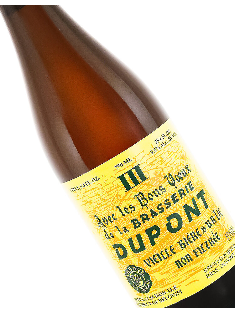 Dupont Avec Les Bons Voeux  Belgian Saison Ale 750ml - Belgium