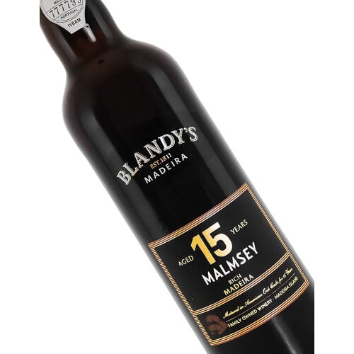 Blandy's 15 Year Old Rich Malmsey Madeira, Portugal - 500ml Blandy's 15 Year Old Rich Malmsey Madeira, Portugal - 500ml