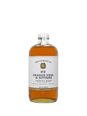 Yes Cocktail  No. 2 "Orange Peel & Bitters" Cocktail Mixer 16oz Bottle, Paso Robles, California