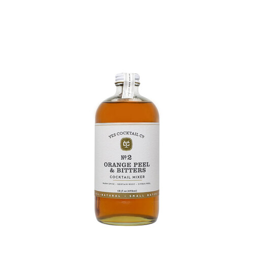 Yes Cocktail No. 2 "Orange Peel & Bitters" Cocktail Mixer 16oz Bottle, Paso Robles, California Yes Cocktail No. 2 "Orange Peel & Bitters" Cocktail Mixer 16oz Bottle, Paso Robles, California