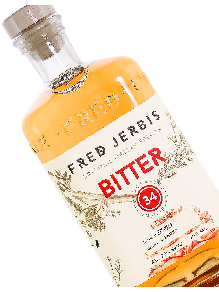 Fred Jerbis "34" Bitter Italian Spirits 700ml