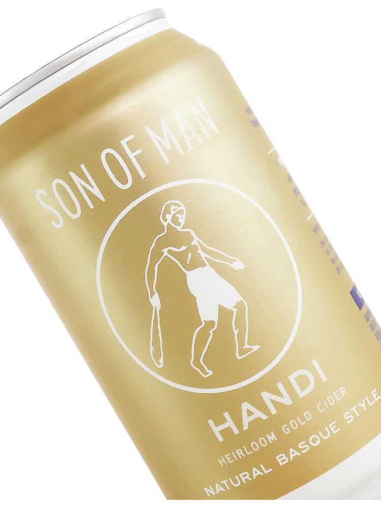 Son Of Man "Handi" Heirloom Gold Cider Natural Basque Style 12oz Can - Columbia River Gorge, OR