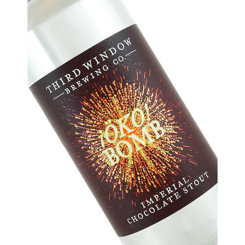 Third Window Brewing Co. "!Oko! Bomb" Imperial Chocolate Stout 16oz can - Santa Barbara, CA Third Window Brewing Co. "!Oko! Bomb" Imperial Chocolate Stout 16oz can - Santa Barbara, CA