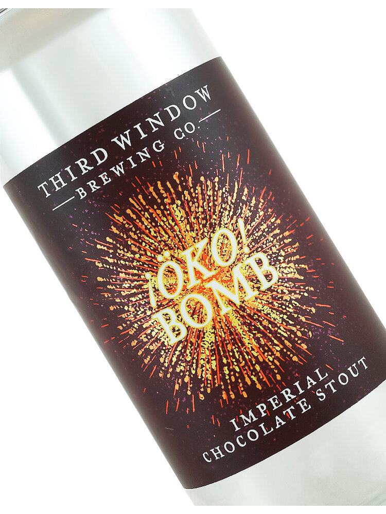Third Window Brewing Co. "!Oko! Bomb" Imperial Chocolate Stout 16oz can - Santa Barbara, CA
