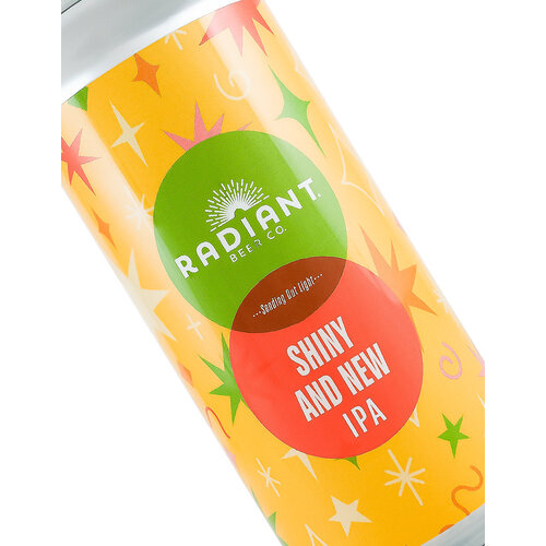 Radiant Beer "Shiny And New" IPA 16oz Can - Anaheim, CA Radiant Beer "Shiny And New" IPA 16oz Can - Anaheim, CA