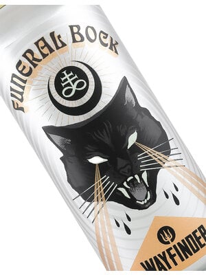 Wayfinder Beer "Funeral Bock" Double-Decocted Black Bock 16oz Can - Portland, OR