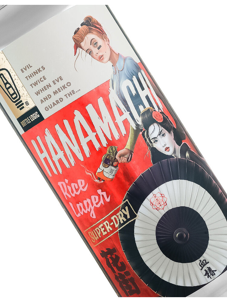 Bottle Logic Brewing "Hanamachi" Japanese Rice Lager 16oz Can - Anaheim, CA