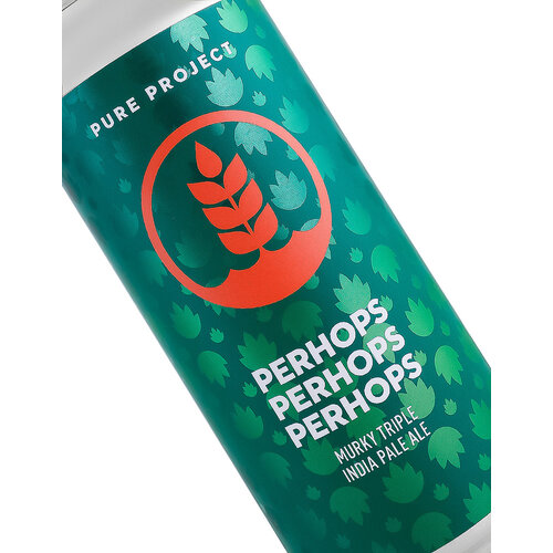 Pure Project "Perhops Perhops Perhops" Murky Triple India Pale Ale 16oz Can - San Diego, CA Pure Project "Perhops Perhops Perhops" Murky Triple India Pale Ale 16oz Can - San Diego, CA