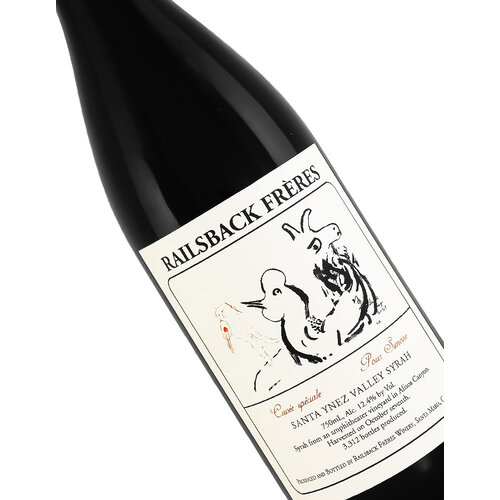 Railsback Freres 2021 Syrah, Santa Ynez Valley Railsback Freres 2021 Syrah, Santa Ynez Valley