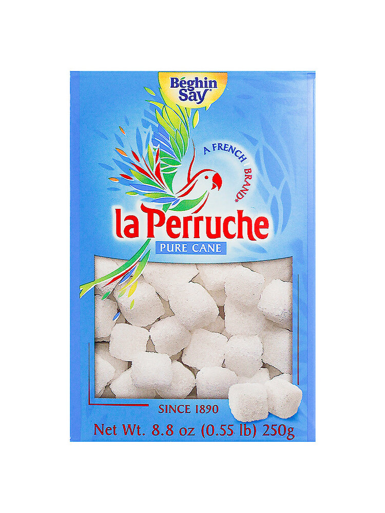 La Perruche Pure Cane White Sugar Cubes 8.8oz Box