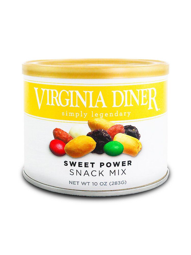 Virginia Diner "Sweet Power" Snack Mix 10oz Tin, Wakefield, Virginia