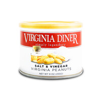 Virginia Diner "Salt & Vinegar" Virginia Peanuts 9oz Tin, Wakefield, Virginia