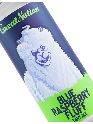 Great Notion Brewing "Blue Raspberry Fluff" Tart Ale 16oz Can - Portland, CA