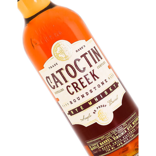 Catoctin Creek "Roundstone" Single Barrel Virginia Rye Whisky Catoctin Creek "Roundstone" Single Barrel Virginia Rye Whisky