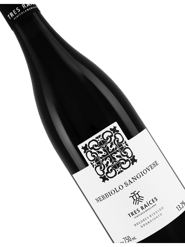 Tres Raices 2022 Nebbiolo Sangiovese, Guanajuato, Mexico