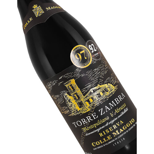 Torre Zambra 2021 Montepulciano d'Abruzzo Riserva "Colle Maggio", Abruzzo Italy Torre Zambra 2021 Montepulciano d'Abruzzo Riserva "Colle Maggio", Abruzzo Italy