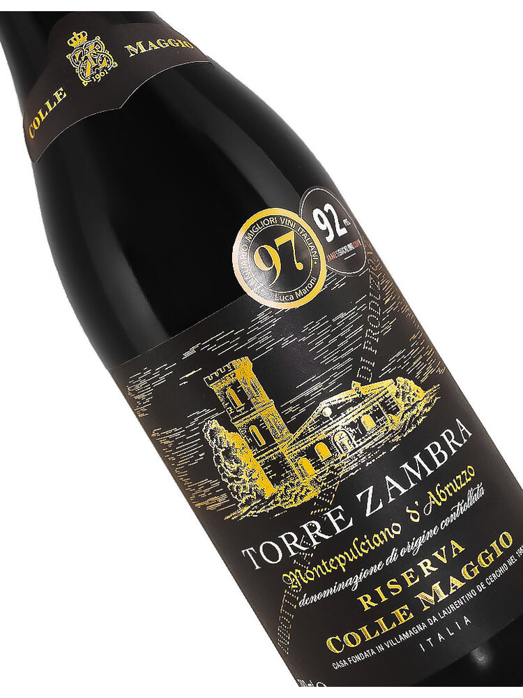 Torre Zambra 2021 "Colle Maggio" Montepulciano d'Abruzzo Riserva, Abruzzo Italy