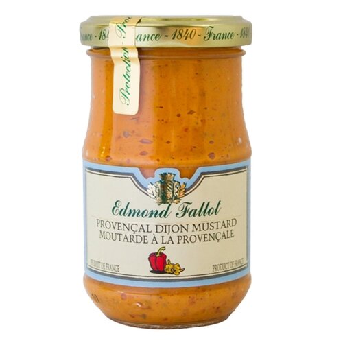 Edmund Fallot Provencale Dijon Mustard, Moutard a la Provencale, France 7.4 oz Edmund Fallot Provencale Dijon Mustard, Moutard a la Provencale, France 7.4 oz
