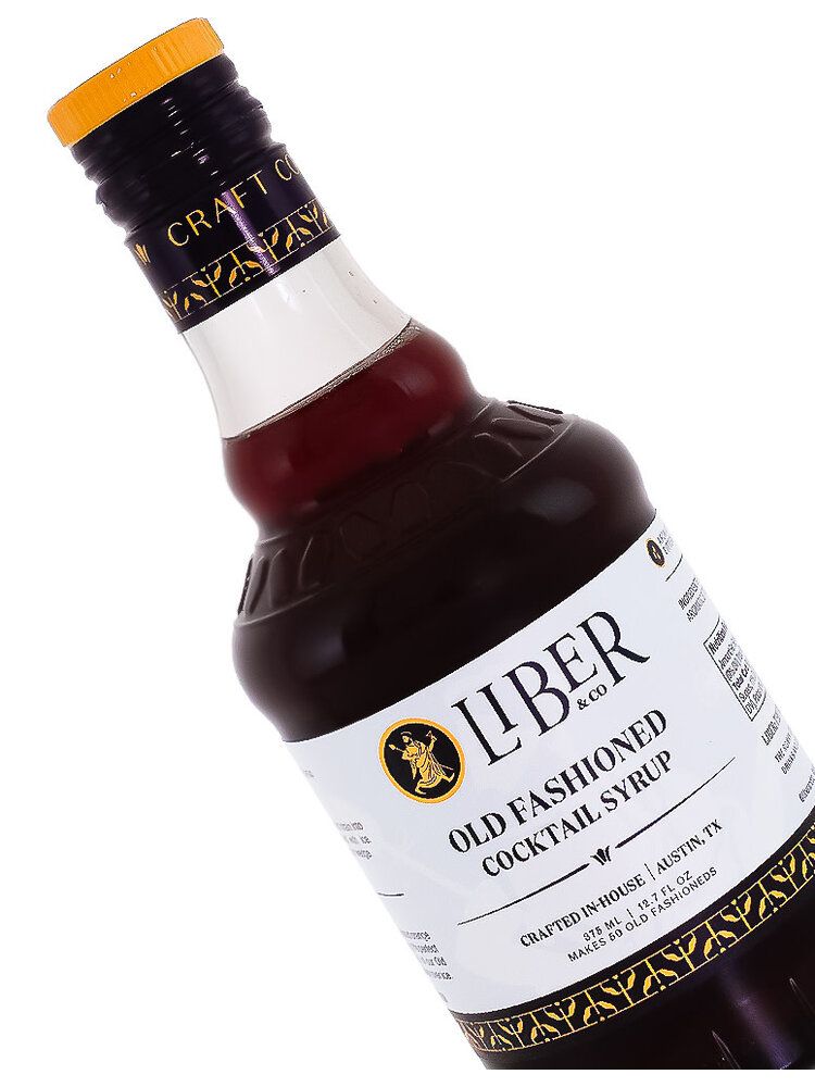 Liber & Co "Old Fashioned" Cocktail Syrup 12.7oz Bottle, Austin, Texas