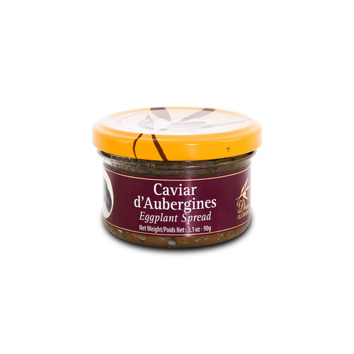 Delices du Luberon "Caviar d'Aubergines" Eggplant Spread 3.1oz Jar, France Delices du Luberon "Caviar d'Aubergines" Eggplant Spread 3.1oz Jar, France