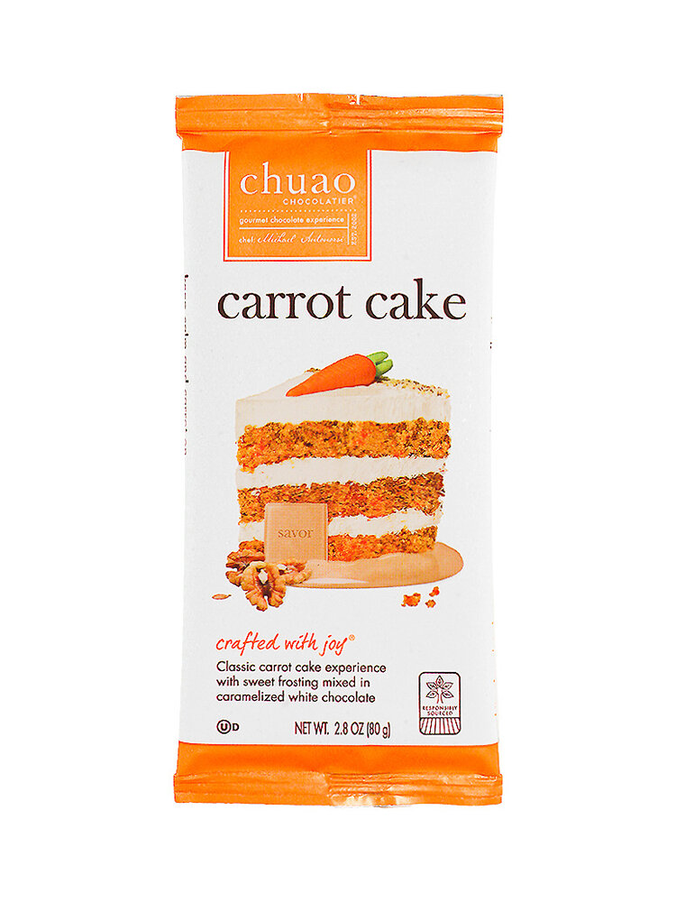 Chuao Carrot Cake Bar 2.8oz Bar, Carlsbad, California
