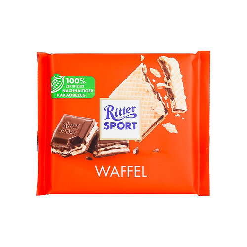 Ritter Sport "Waffel" 3.5oz Bar, Germany Ritter Sport "Waffel" 3.5oz Bar, Germany