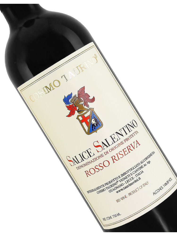 Cosimo Taurino 2012 Salice Salentino Rosso Riserva, Puglia