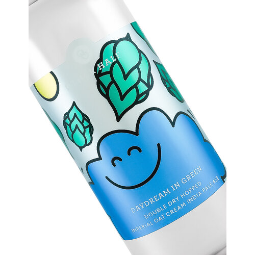Other Half Brewing "Daydream In Green" Double Dry Hopped Imperial Oat Cream India Pale Ale 16oz Can - Brooklyn, NY Other Half Brewing "Daydream In Green" Double Dry Hopped Imperial Oat Cream India Pale Ale 16oz Can - Brooklyn, NY