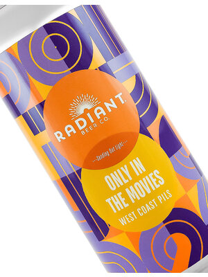Radiant Beer "Only In The Movies" West Coast Pils 16oz Can - Anaheim, CA