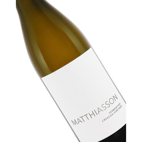 Matthiasson 2023 Vermentino, Cressida Vineyard, Los Carneros, Napa Valley Matthiasson 2023 Vermentino, Cressida Vineyard, Los Carneros, Napa Valley