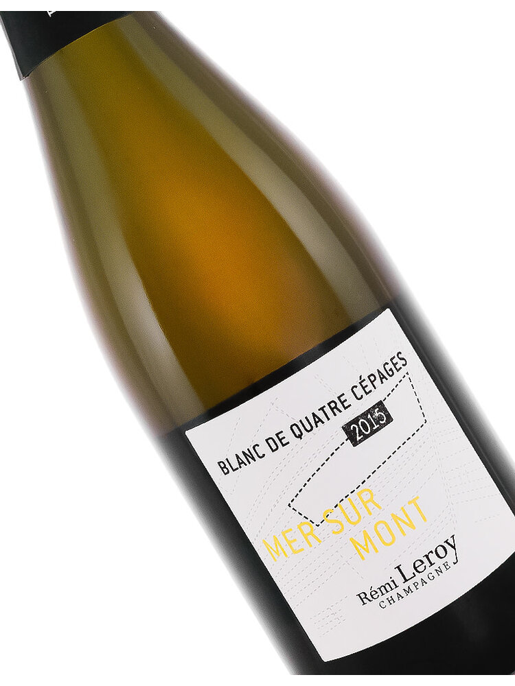 Remi Leroy 2015 Champagne Blanc De Quatre Cepages Mer Sur Mont