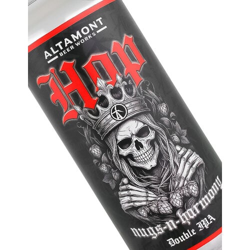 Altamont Beer Works "Hop Nugs-n-Harmony" Double IPA 16oz Can - Livermore, CA Altamont Beer Works "Hop Nugs-n-Harmony" Double IPA 16oz Can - Livermore, CA
