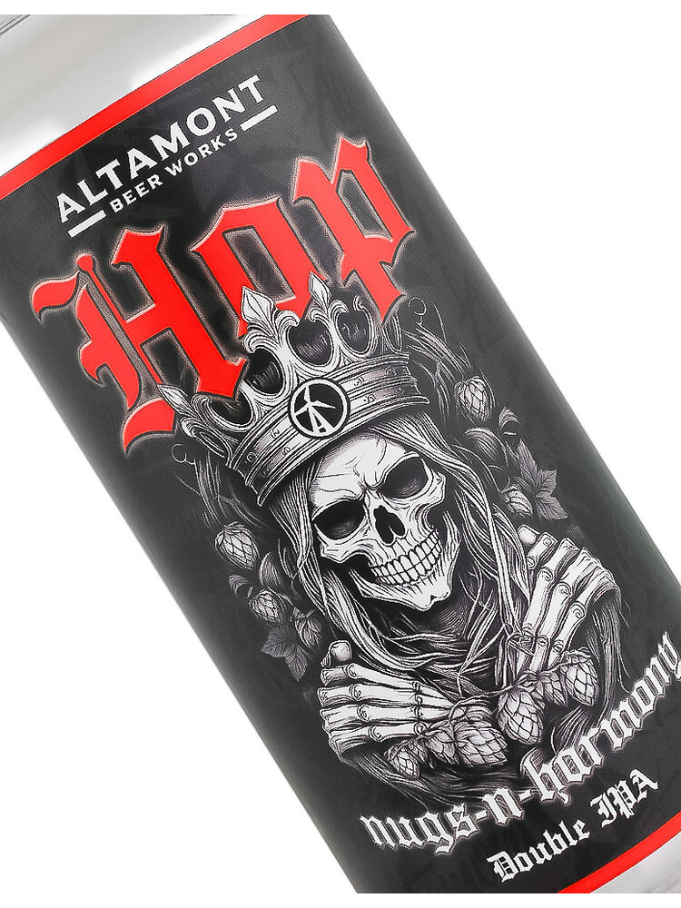 Altamont Beer Works "Hop Nugs-n-Harmony" Double IPA 16oz Can - Livermore, CA