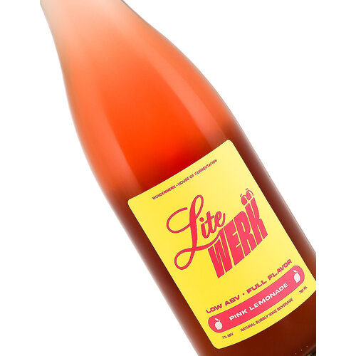 Wonderwerk "Lite Werk" 2023 Pink Lemonade Natural Bubbly Wine, California Wonderwerk "Lite Werk" 2023 Pink Lemonade Natural Bubbly Wine, California