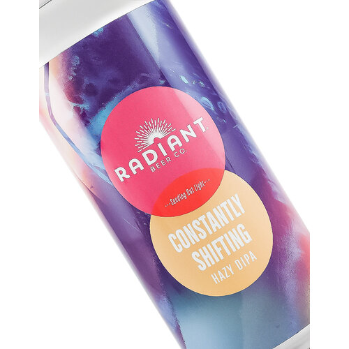 Radiant Beer "Constantly Shifting" Hazy DIPA 16oz Can - Anaheim, CA Radiant Beer "Constantly Shifting" Hazy DIPA 16oz Can - Anaheim, CA