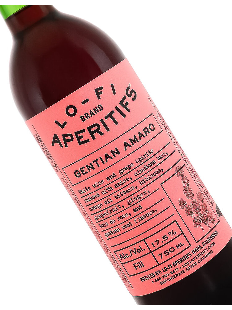 Lo-Fi Aperitifs Gentian Amaro Napa, California