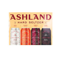Ashland Seltzer "Orange Variety" 12 pack  White Peach, Mandarin Orange, Cranrazz Berry, and Black Cherry12oz Cans - San Diego, CA