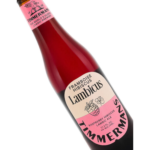 Timmermans "Framboise Hibiscus Lambicus" Lambic Ale 11.2oz Bottle - Belgium Timmermans "Framboise Hibiscus Lambicus" Lambic Ale 11.2oz Bottle - Belgium