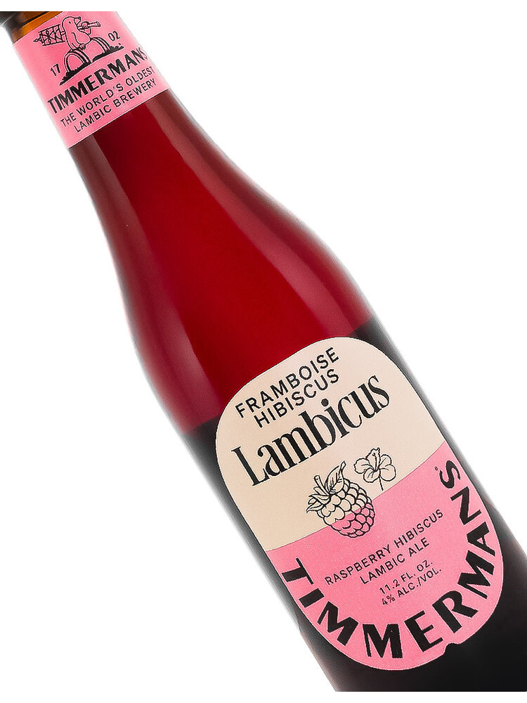 Timmermans "Framboise Hibiscus Lambicus" Lambic Ale 11.2oz Bottle - Belgium