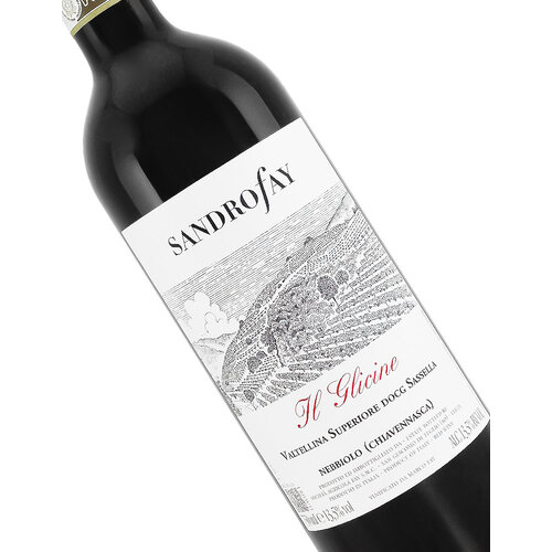 Sandro Fay 2020 "Il Glicine" Valtellina Nebbiolo Superiore Sassella, Lombardy Sandro Fay 2020 "Il Glicine" Valtellina Nebbiolo Superiore Sassella, Lombardy